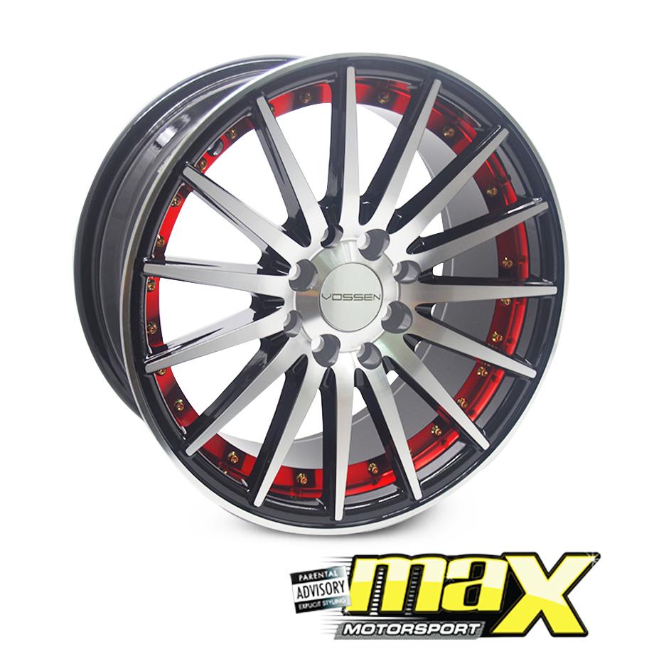 15 Inch Mag Wheel -  VSN MX953 Replica Wheel- 4x100/114.3 PCD maxmotorsports