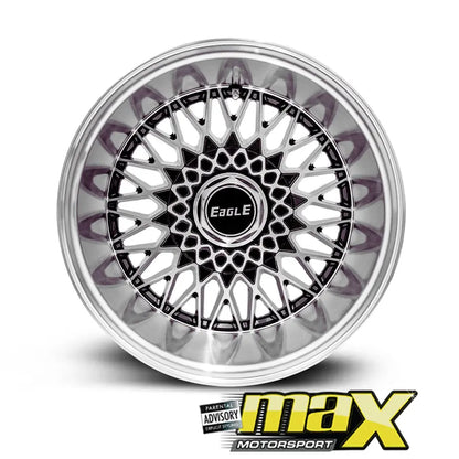 15 Inch Mag Wheel - 10J Eagle MX7070 Bakkie Wheel (6x139.7 PCD) Max Motorsport
