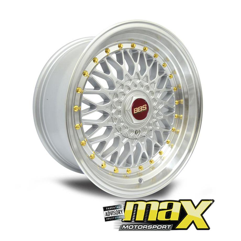 15 Inch Mag Wheel - BB.S RS Replica Wheel 4x100/108 PCD (Narrow & Wide) maxmotorsports