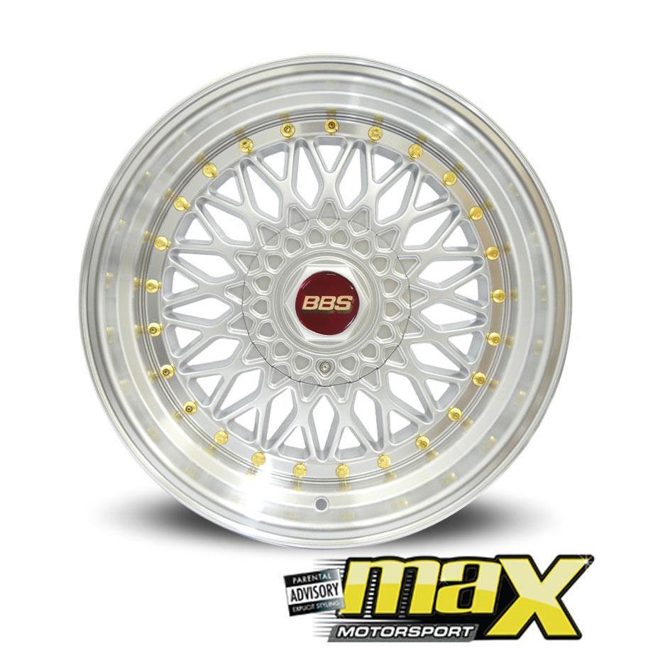 15 Inch Mag Wheel - BB.S RS Replica Wheel 4x100/108 PCD (Narrow