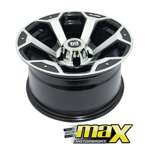 15 Inch Mag Wheel - MX Off Road MX321 Bakkie Wheels (5x114.3 PCD) maxmotorsports
