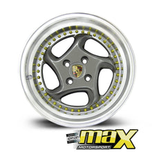 Load image into Gallery viewer, 15 Inch Mag Wheel - MX10176 Posch Style Wheel - (4x100 PCD) maxmotorsports
