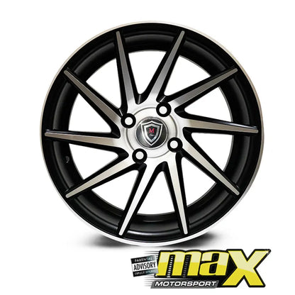 15 Inch Mag Wheel - MX1042 Wheel (4x100 PCD) Max Motorsport