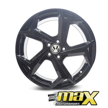 Load image into Gallery viewer, 15 Inch Mag Wheel - MX1931 VW Polo R Line Style Wheel - 5x100 PCD maxmotorsports
