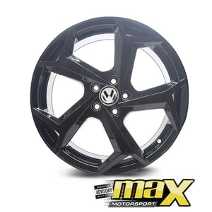 15 Inch Mag Wheel - MX1931 VW Polo R Line Style Wheel - 5x100 PCD maxmotorsports