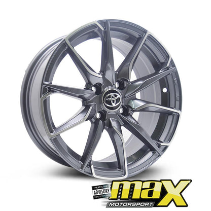 15 Inch Mag Wheel - MX196 Toyota Replica Wheels (4x100 PCD) maxmotorsports