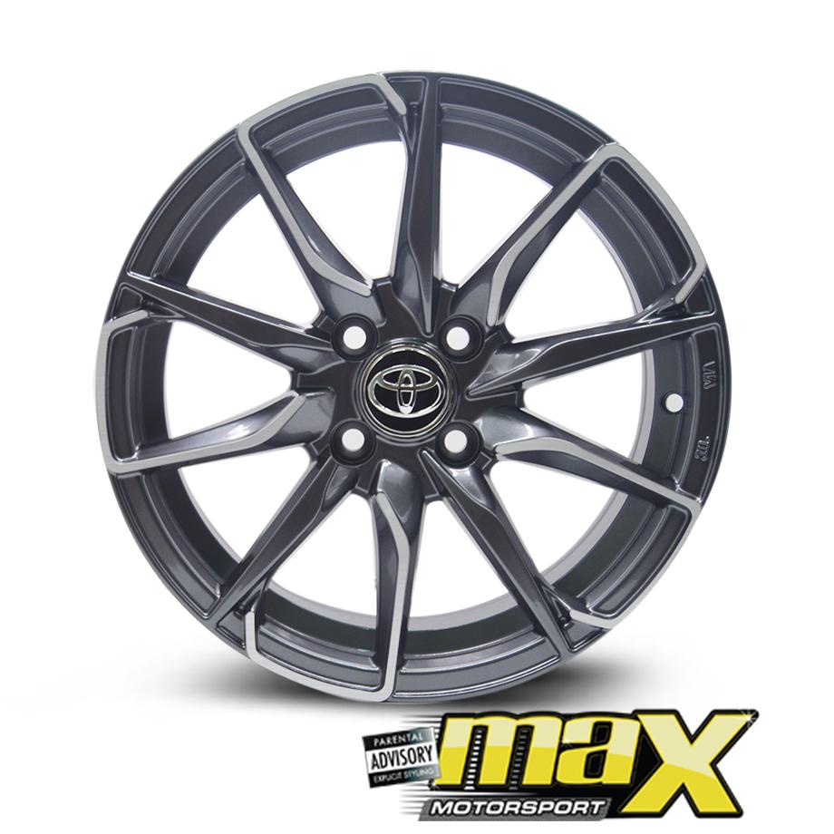 15 Inch Mag Wheel - MX196 Toyota Replica Wheels (4x100 PCD) maxmotorsports