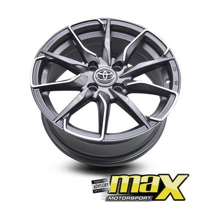 15 Inch Mag Wheel - MX196 Toyota Replica Wheels (4x100 PCD) maxmotorsports