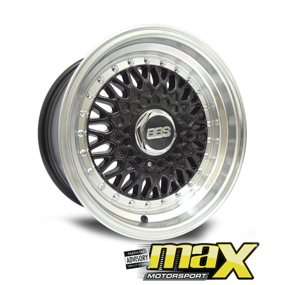 15 Inch Mag Wheel - MX247 BB.S Replica Wheel 4x100/114.3 PCD BSS