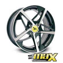 Load image into Gallery viewer, 15 Inch Mag Wheel - MX323 Ferrari 458 Italia Style Replica Wheel - 4x100 PCD maxmotorsports
