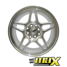 Load image into Gallery viewer, 15 Inch Mag Wheel - MX516 - 4x100/114.3 PCD maxmotorsports
