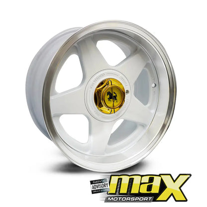 15 Inch Mag Wheel - MX5666 Wheel (4x100 / 5x100 PCD) Max Motorsport