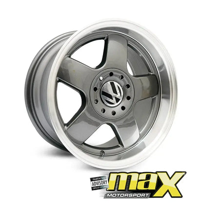 15 Inch Mag Wheel - MX5709 Wheel (4x100 / 5x100 PCD) Max Motorsport