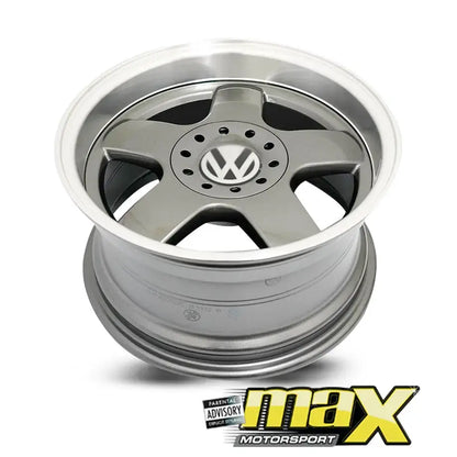 15 Inch Mag Wheel - MX5709 Wheel (4x100 / 5x100 PCD) Max Motorsport