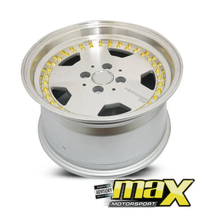 15 Inch Mag Wheel - MX5852 Wheel-  (4x100 PCD) maxmotorsports