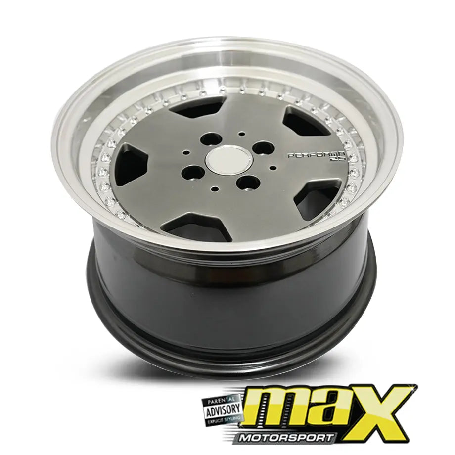 15 Inch Mag Wheel - MX5852 Monoblock Wheel - (4x100 PCD) – Max Motorsport
