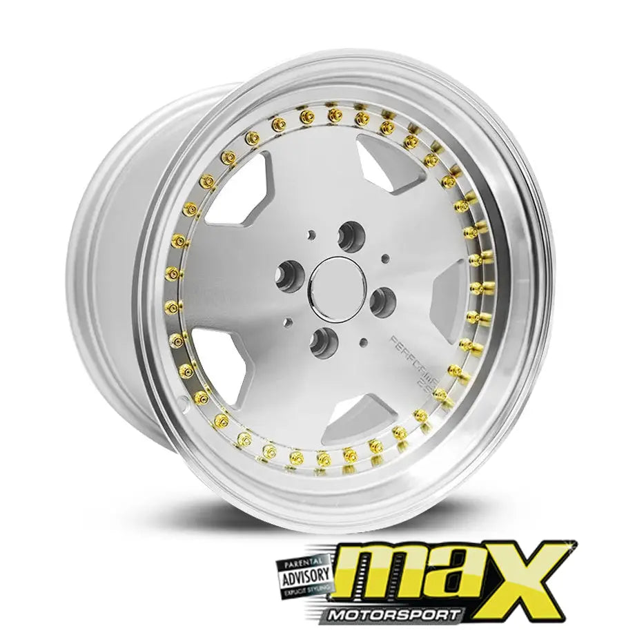 Mag Wheel Pattern 15 Inch Mag Wheel - MX5852 Monoblock Wheel - (4x100 PCD) – Max Motorsport