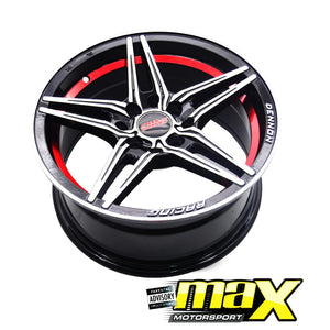 15 Inch Mag Wheel - MX622 Racing Wheel - (4x100/114.3 PCD) maxmotorsports