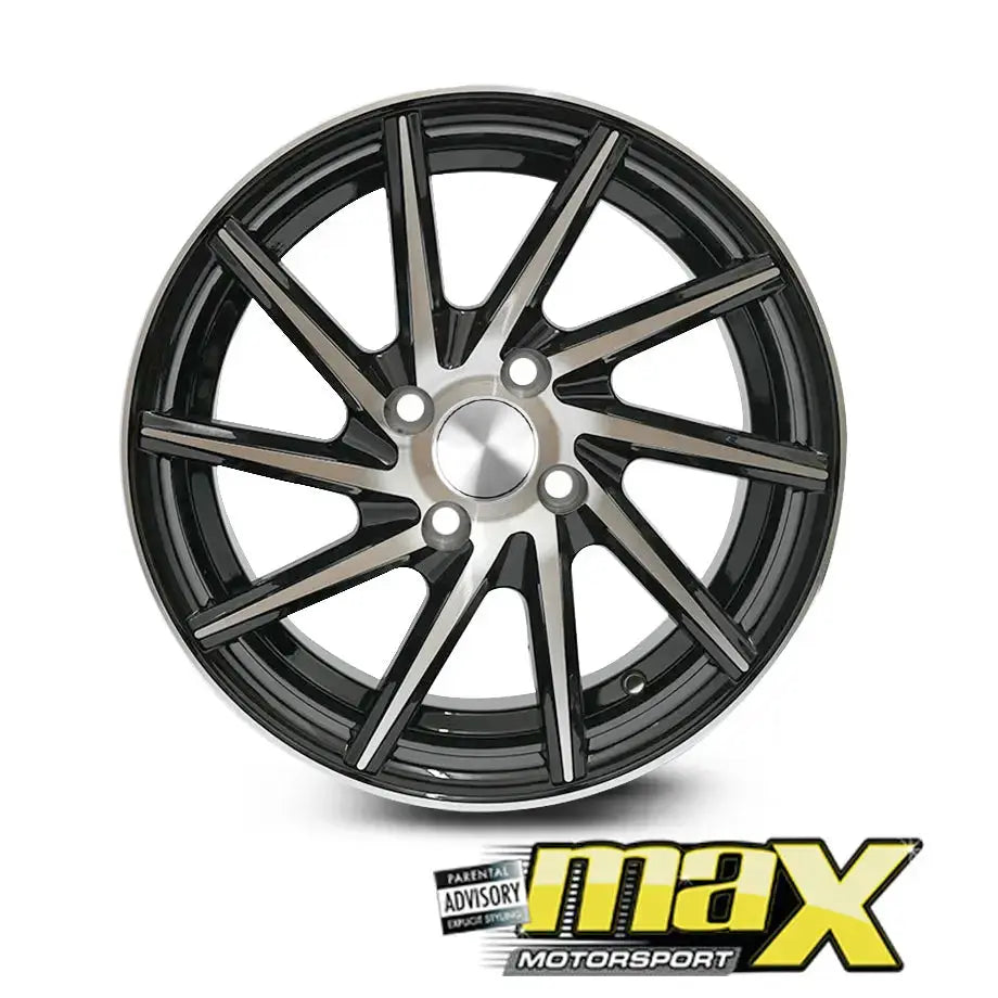 15 Inch Mag Wheel - MX659 Wheel - (4x100 PCD) – Max Motorsport
