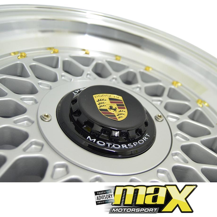 15 Inch Mag Wheel - MX686 Porsche Mesh Replica Wheel (4x100/114.3 PCD) maxmotorsports