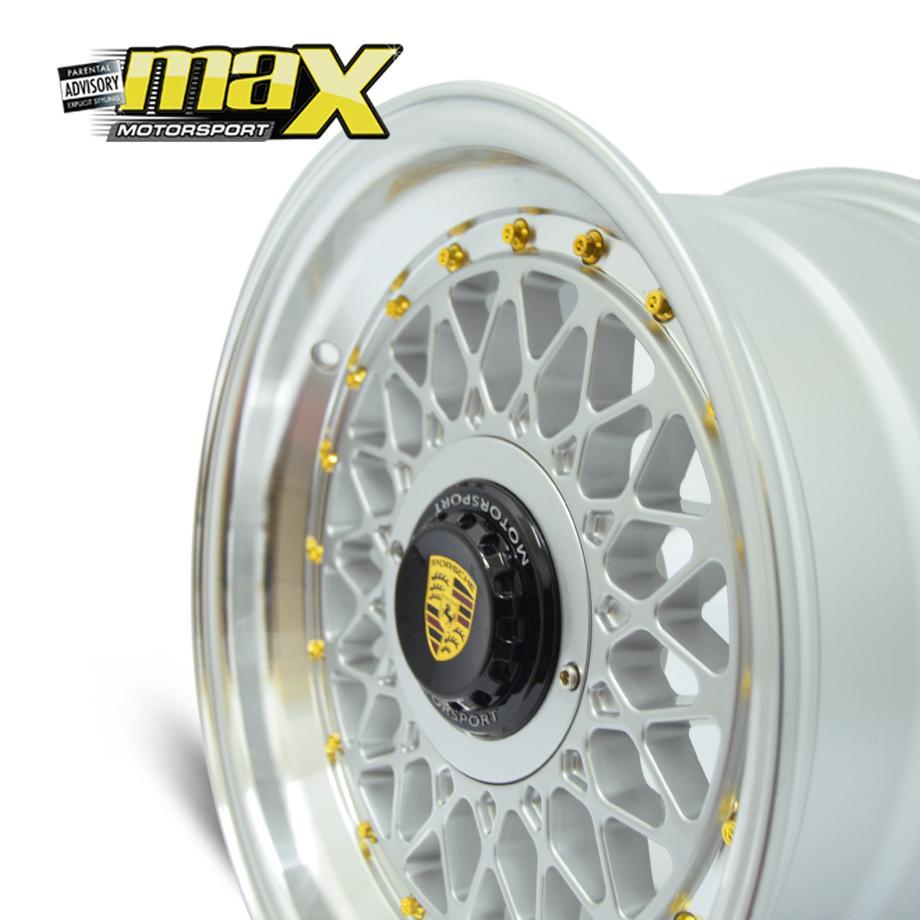 15 Inch Mag Wheel - MX686 Porsche Mesh Replica Wheel (4x100/114.3 PCD) maxmotorsports