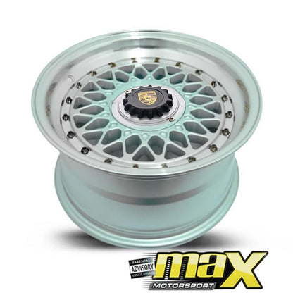 15 Inch Mag Wheel - MX686 Porsche Mesh Replica Wheel (4x100) maxmotorsports