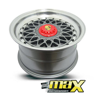 15 Inch Mag Wheel - MX686 Porsche Mesh Replica Wheel (5x100 PCD) maxmotorsports