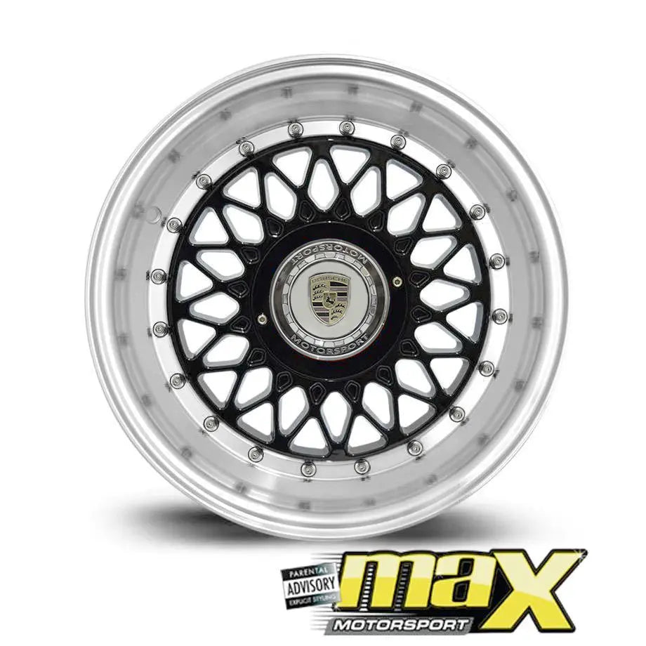Mesh Style Rims 15 Inch Mag Wheel - MX686 Posch Mesh Style Wheel (4x100 / 4x114.3 PCD ...