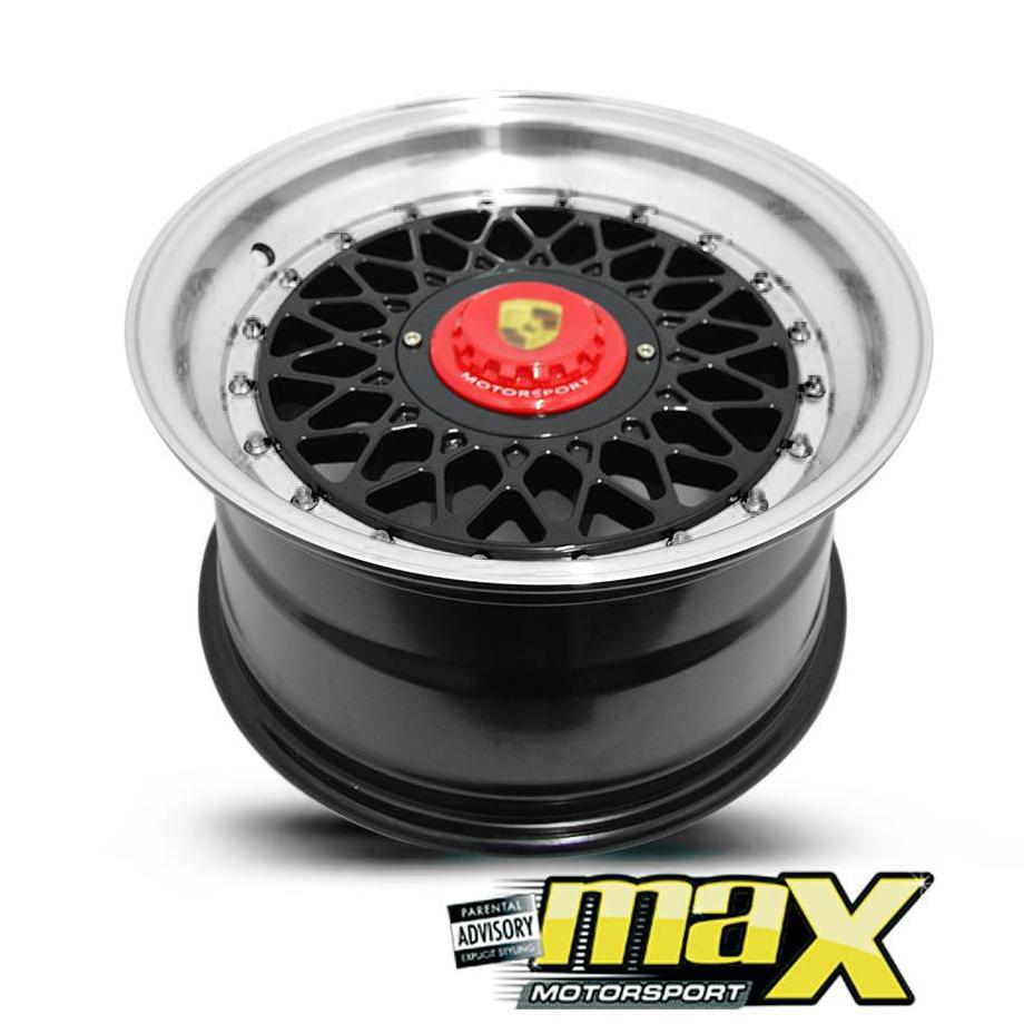 15 Inch Mag Wheel - MX686 Posch Mesh Style Wheel (5x100 PCD) maxmotorsports