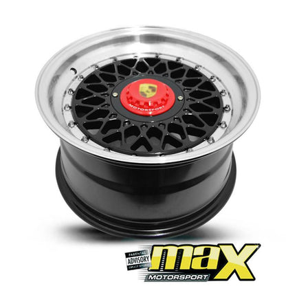 15 Inch Mag Wheel - MX686 Posch Mesh Style Wheel (5x100 PCD) maxmotorsports