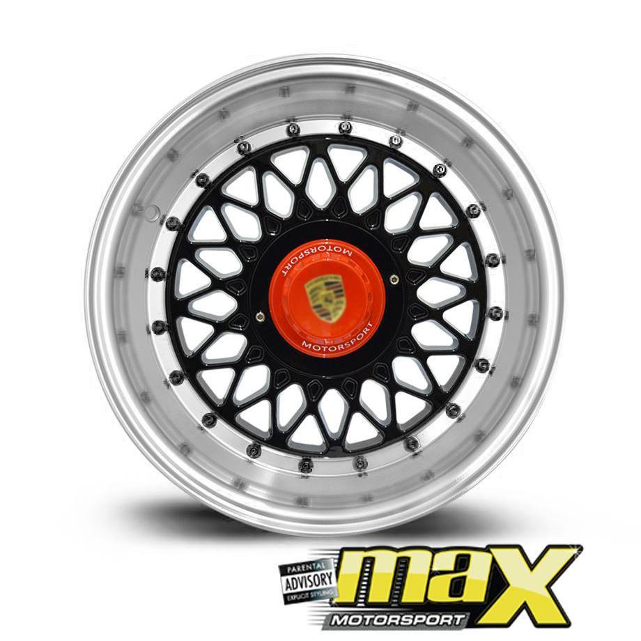 15 Inch Mag Wheel - MX686 Posch Mesh Style Wheel (5x100 PCD) maxmotorsports