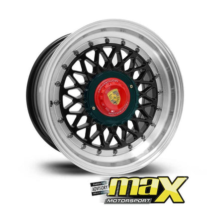15 Inch Mag Wheel - MX686 Posch Mesh Style Wheel (5x100 PCD) maxmotorsports