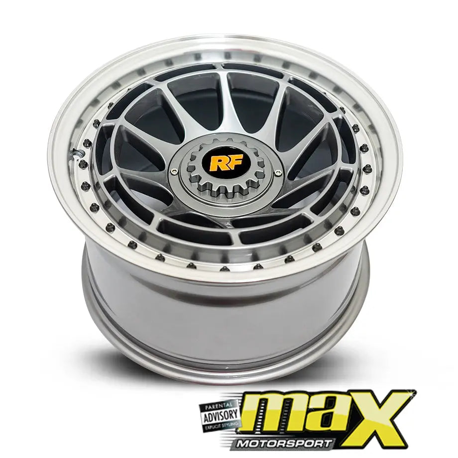 15 Inch Mag Wheel - MX715 RF YVR Wheel (4x100/114.3 PCD) maxmotorsports