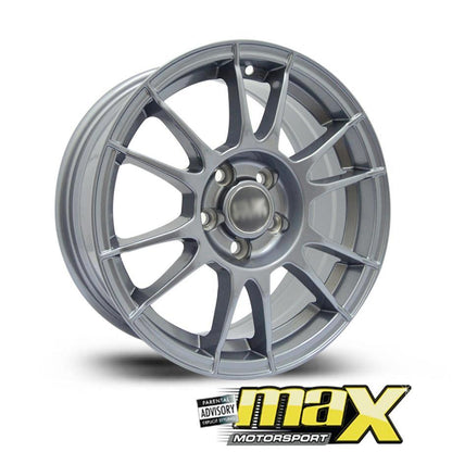 15 Inch Mag Wheel - MX765 Ultraleggera Style Wheel (5x100 PCD) Max Motorsport