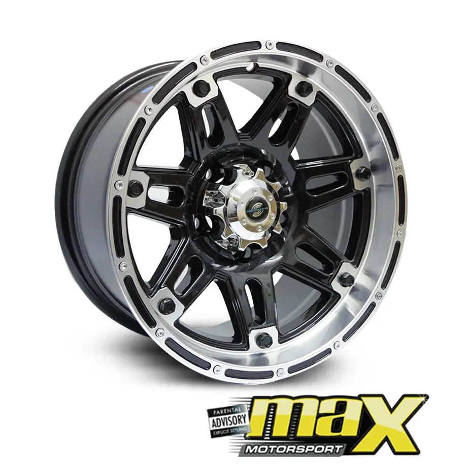 15 Inch Mag Wheel - MXJJ08 Bakkie Wheels (5x114.3 PCD) maxmotorsports