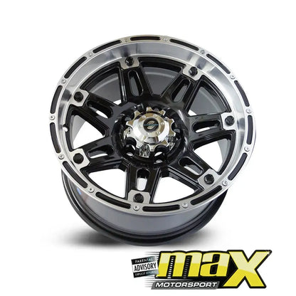 15 Inch Mag Wheel - MXJJ08 Bakkie Wheels (5x114.3 PCD) maxmotorsports