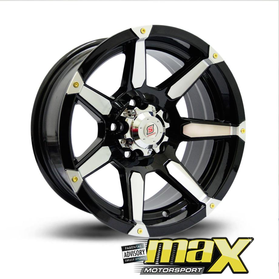 15 Inch Mag Wheel - MXLG04 Bakkie Wheels (6x139.7 PCD) maxmotorsports