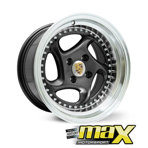 15 Inch Mag Wheel - Porsche Cup MX51889 Wheels (4x100 PCD) maxmotorsports
