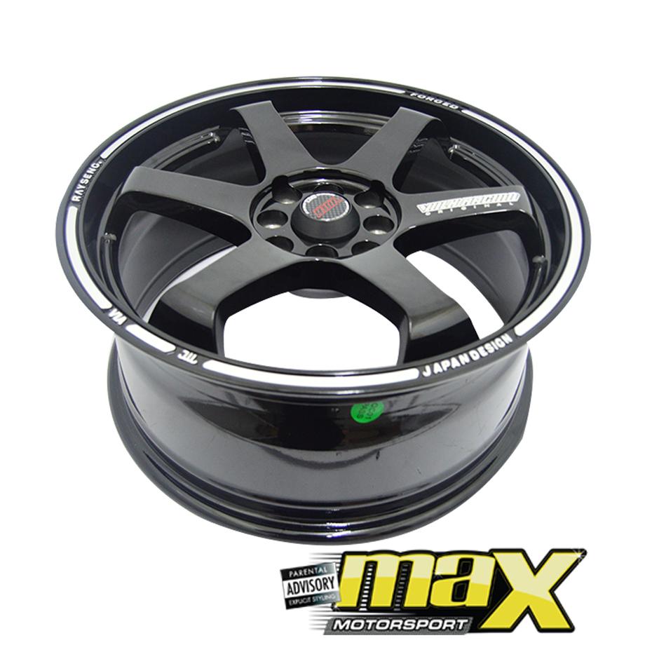 15 Inch Mag Wheel - Rays Volk Racing Replica Wheel - (4x100/114.3 PCD) maxmotorsports