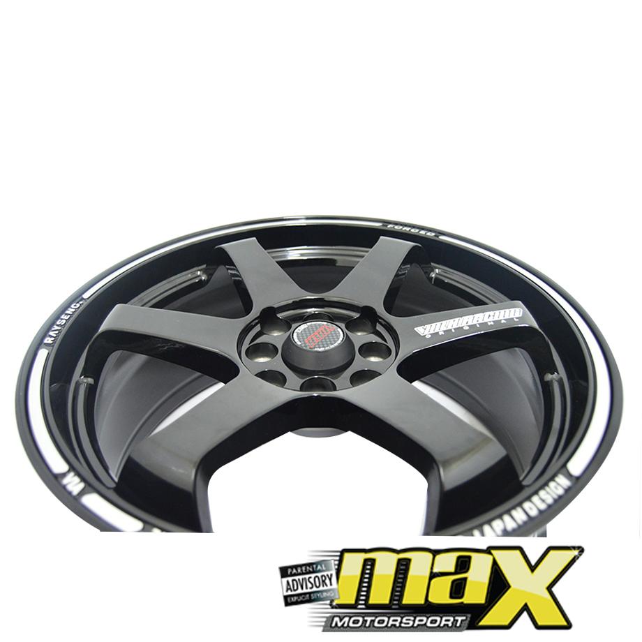 15 Inch Mag Wheel - Rays Volk Racing Replica Wheel - (4x100/114.3 PCD) maxmotorsports