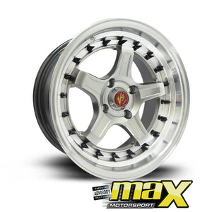 15 Inch Mag Wheel - VS Work MX5126 Wheel (4x100 PCD) maxmotorsports