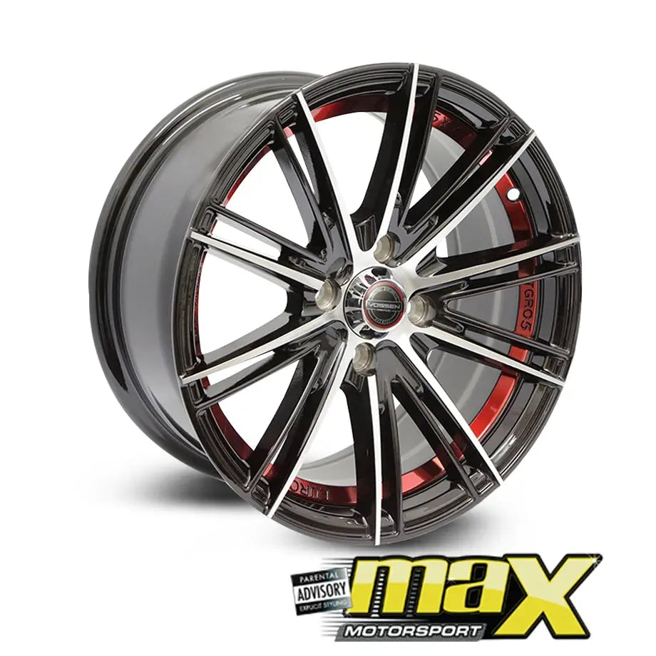 15 Inch Mag Wheel - MX8807 VSN Wheel - 4x100 PCD – Max Motorsport