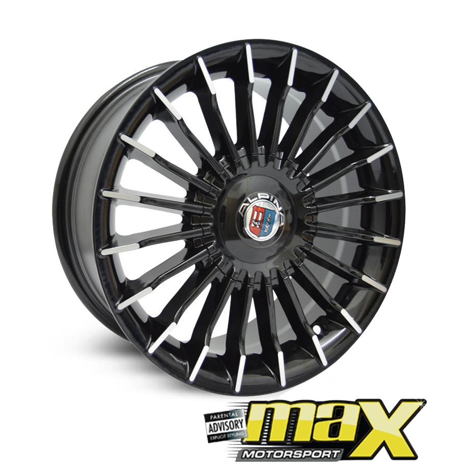15 Inch Mag Wheel -MX101 Alpina Replica Wheel - (4x100 PCD) maxmotorsports