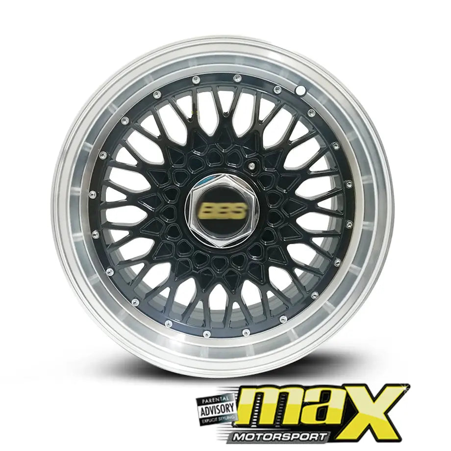 15 Inch Mag Wheel -MX508 BSS Style Wheels (4x100/ 114.3 PCD) Max Motorsport
