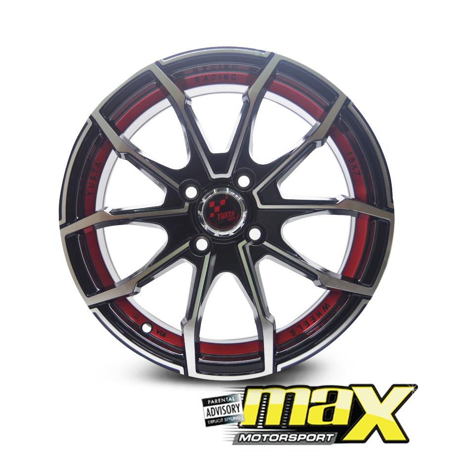 15 Inch Mag Wheel -MX669 Racing Wheel - (4x100 PCD) maxmotorsports