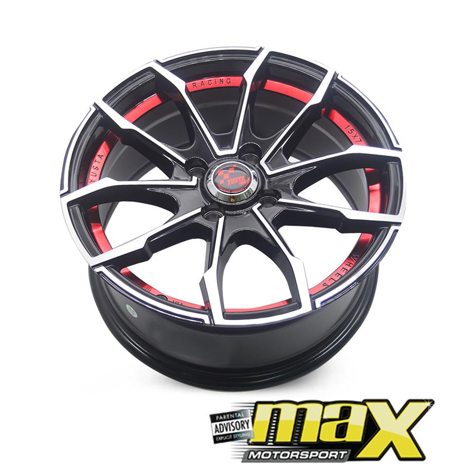 15 Inch Mag Wheel -MX669 Racing Wheel - (4x100 PCD) maxmotorsports