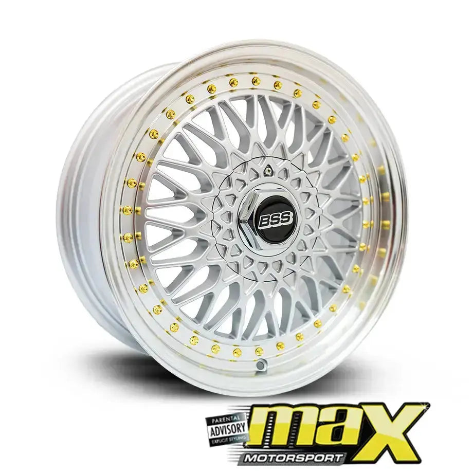 Mag Rim Step Up 15 Inch Mag Wheel - MX155-15 BSS Style Wheels (4x100/ 4x114.3 PCD ...