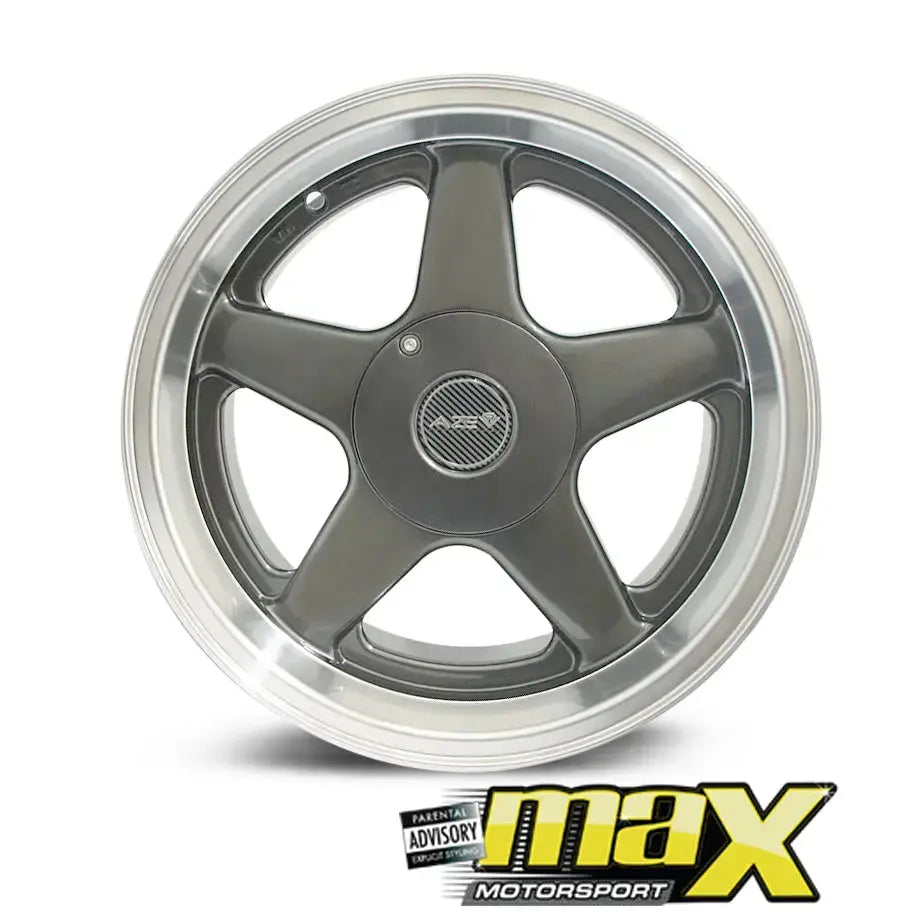 15 Inch Mag Wheel - MX5665 AZEV Wheels  - (4x100 / 4x108 PCD) Max Motorsport