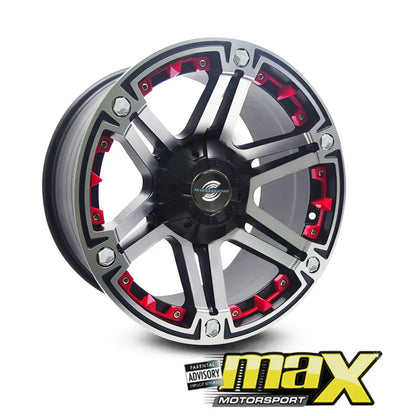 16 Inch Mag Wheel - MX665 Bakkie Wheels (6x139.7 PCD) maxmotorsports