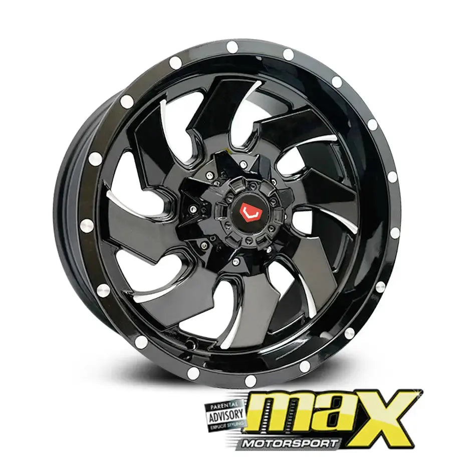 17 Inch MX8107 Bakkie Wheel & Tyre Combo (6x139.7 PCD) maxmotorsports